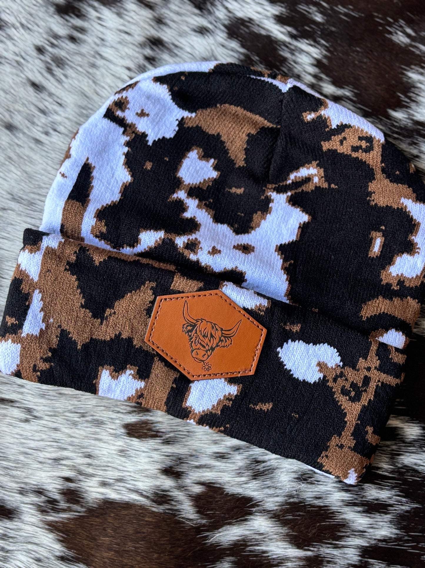 Highland Cow Beanie
