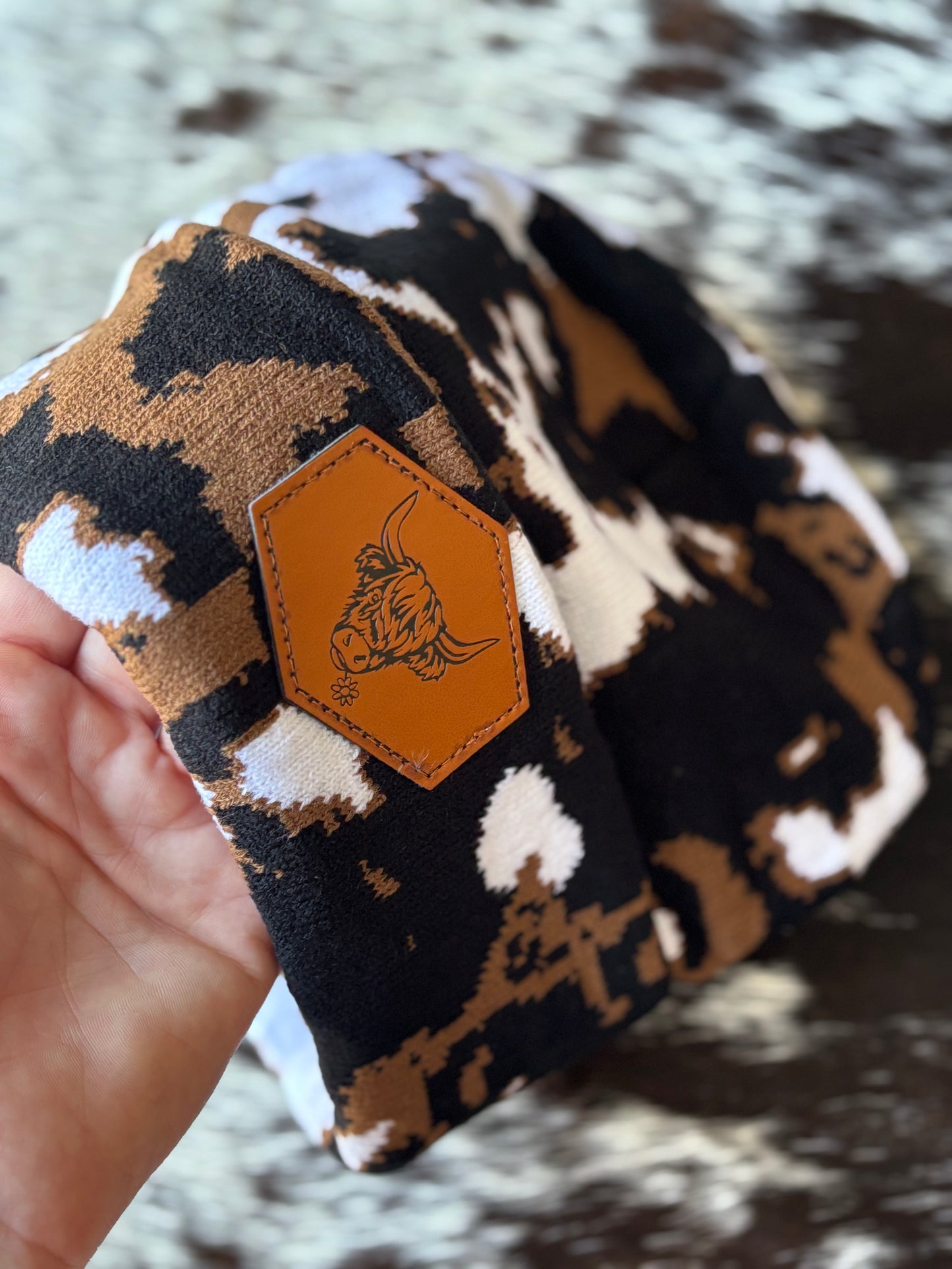 Highland Cow Beanie