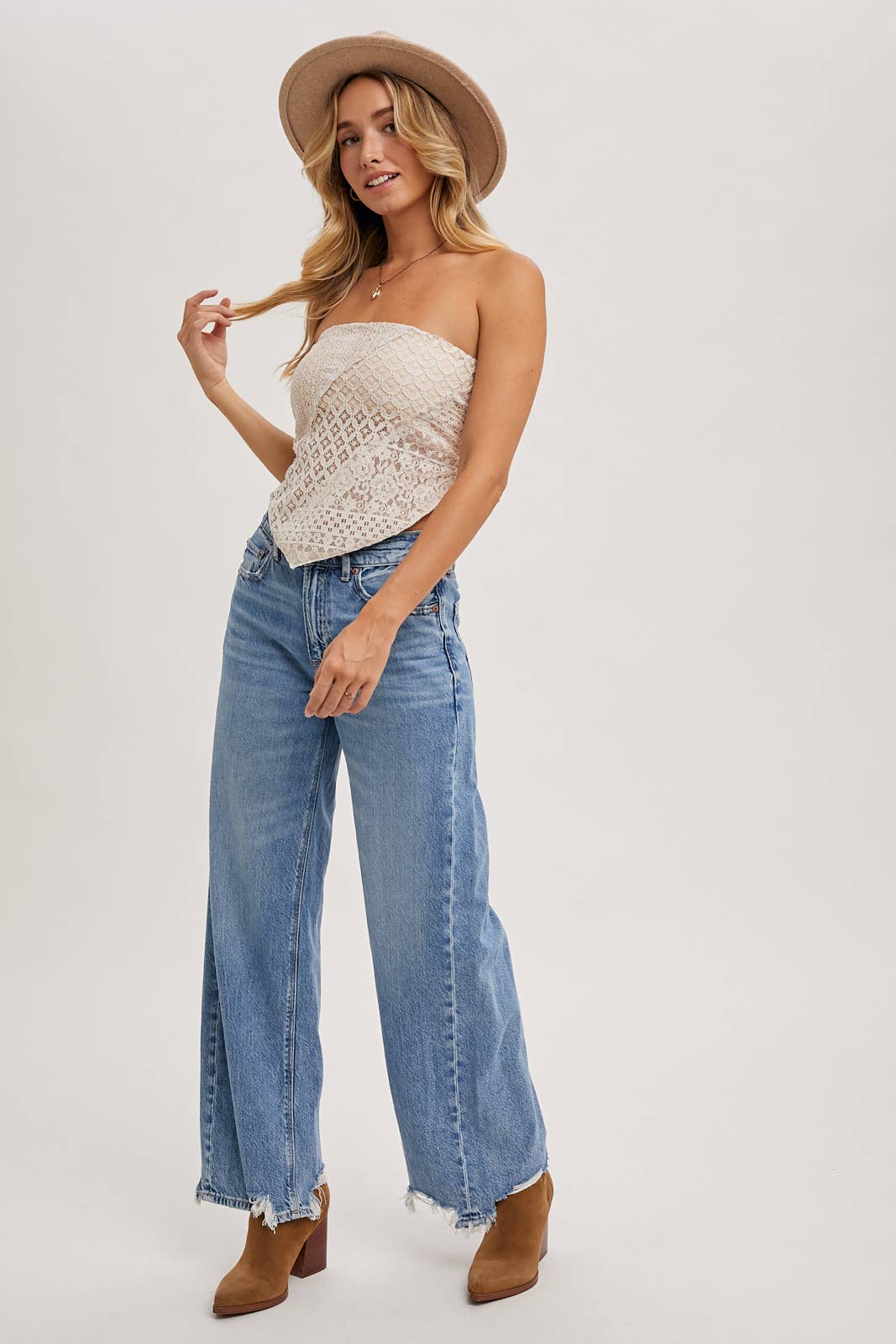 Lace Bandana Top