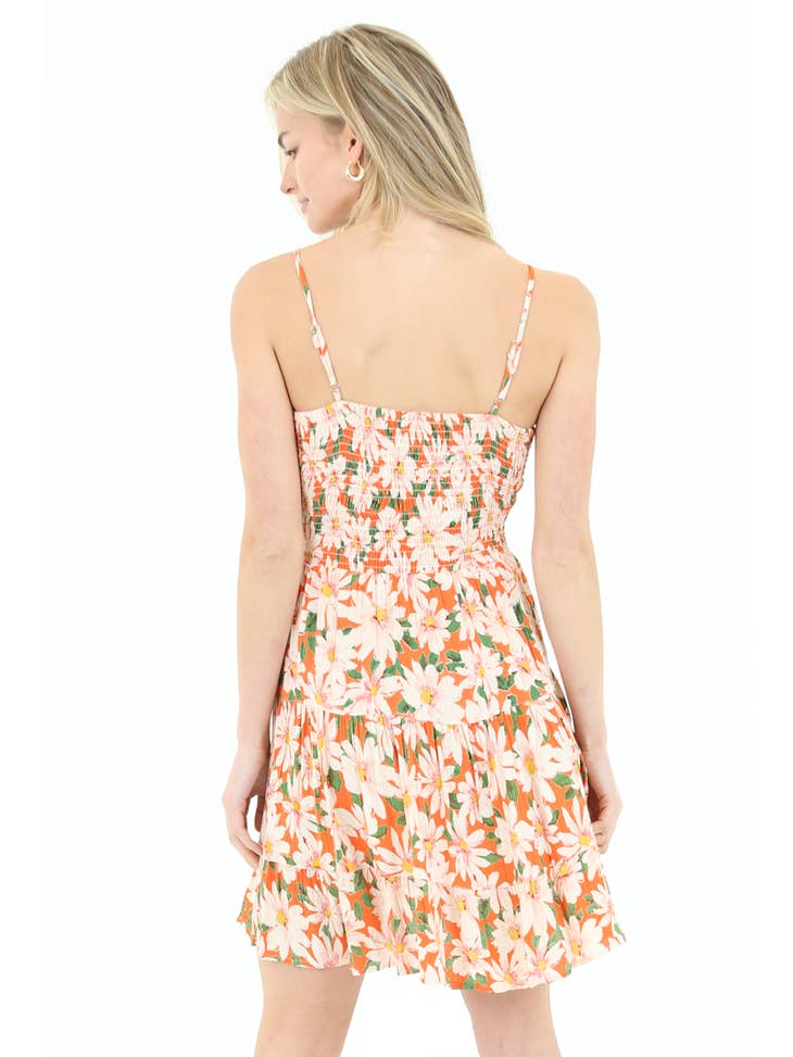 Twist Front Cutout Detail Sundress