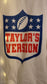 Taylor's Version Crewneck Pullover White NFL