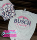 Pink Busch Light Graphic Tee