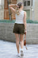 Vintage wash Drawstring Shorts w/ pockets Golden Mustard