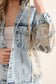 Mustard Aztec Jean Jacket