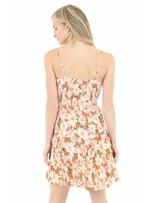 Twist Front Cutout Detail Sundress