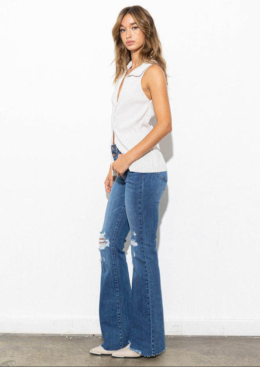 Love Galore Flare Jeans